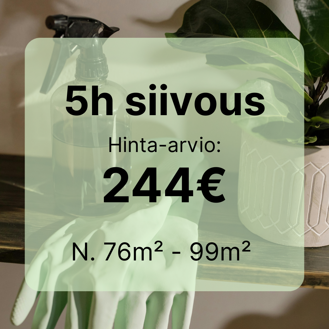 Siivous Lahti 5h